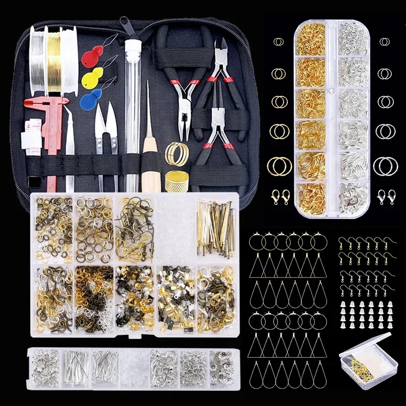 Tools Jewelry Making - مجموعة مستلزمات صناعة المجوهرات مع أدوات