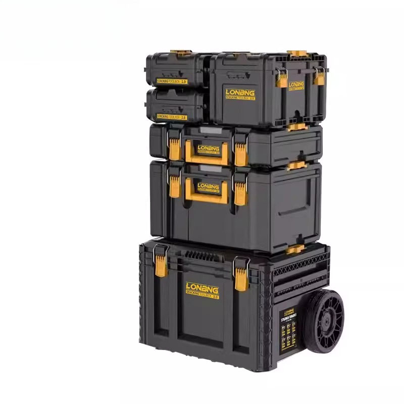 Workshop Garage Tools Manufacturer - صندوق أدوات معدني قابل للتكديس وقوي