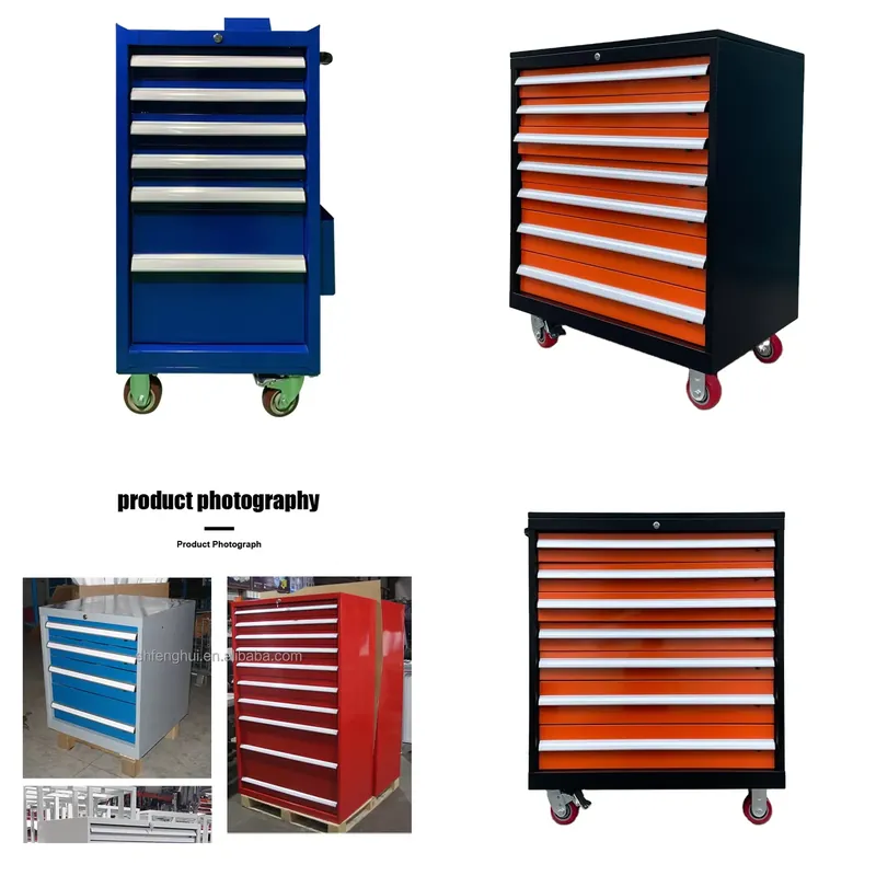 Workshop Garage Tools Manufacturer - خزانة أدوات صينية الصنع بـ 7