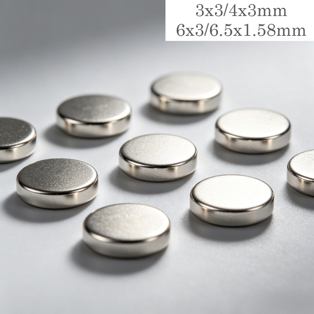 Workshop Tools Photos - أقراص مغناطيسية صغيرة مستديرة 3×3، 4×3،