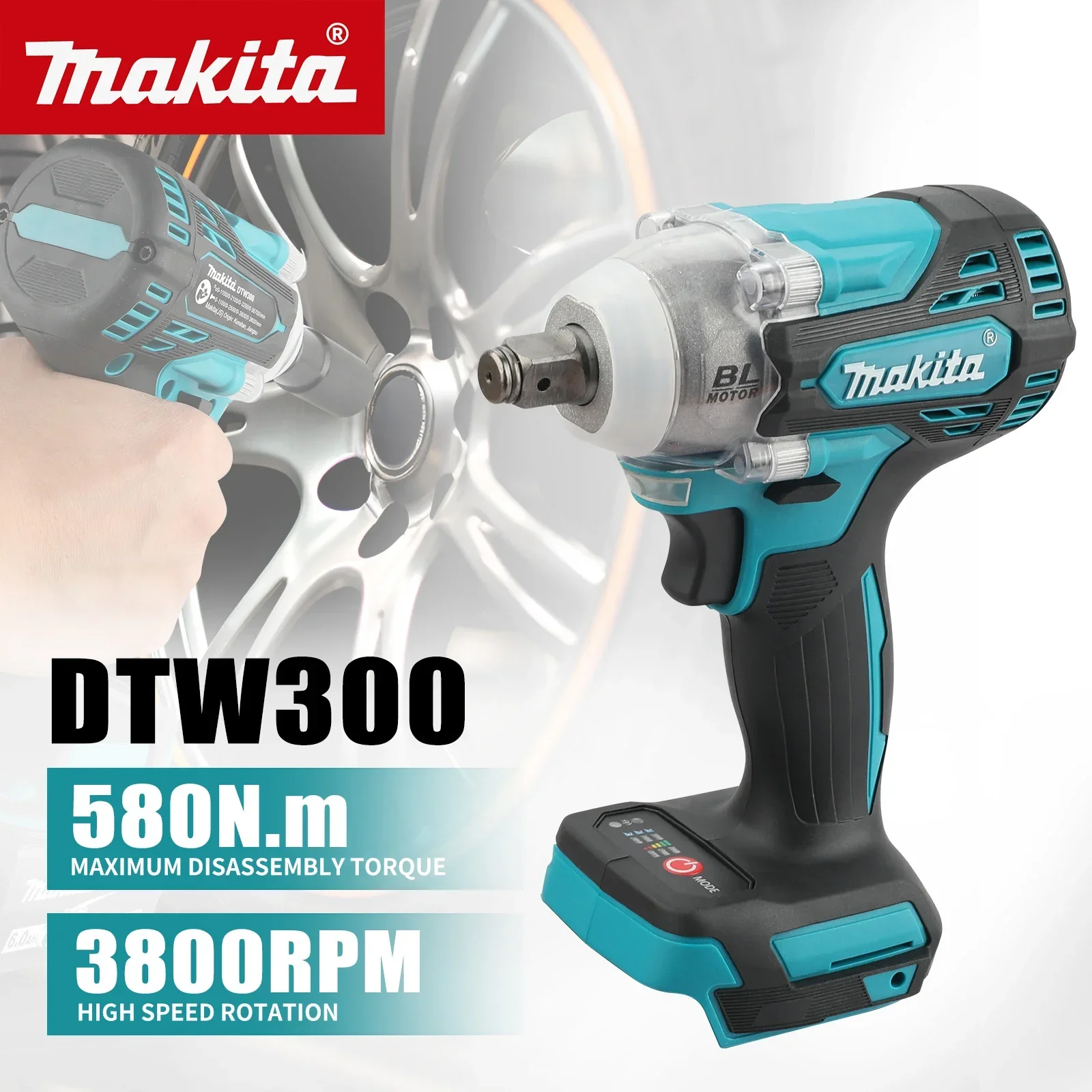 مجموعة أدوات ماكيتا المزدوجة 1 - مراجعة Makita Drill Dtw300 وسعره