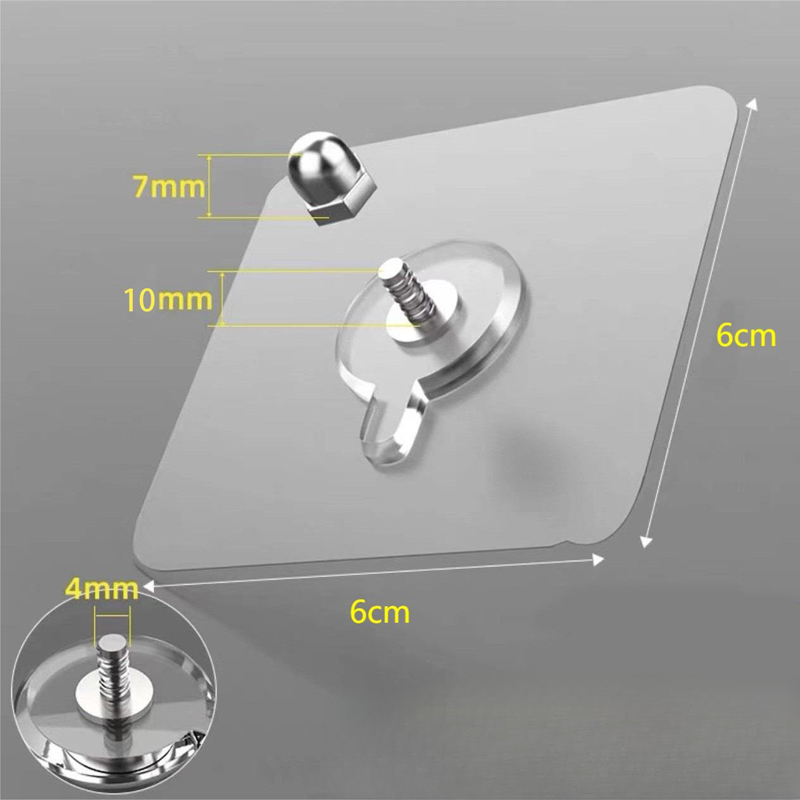 خطافات حائط لاصقة قوية ، ديكور - مراجعة Screw Organizer Kit وسعره