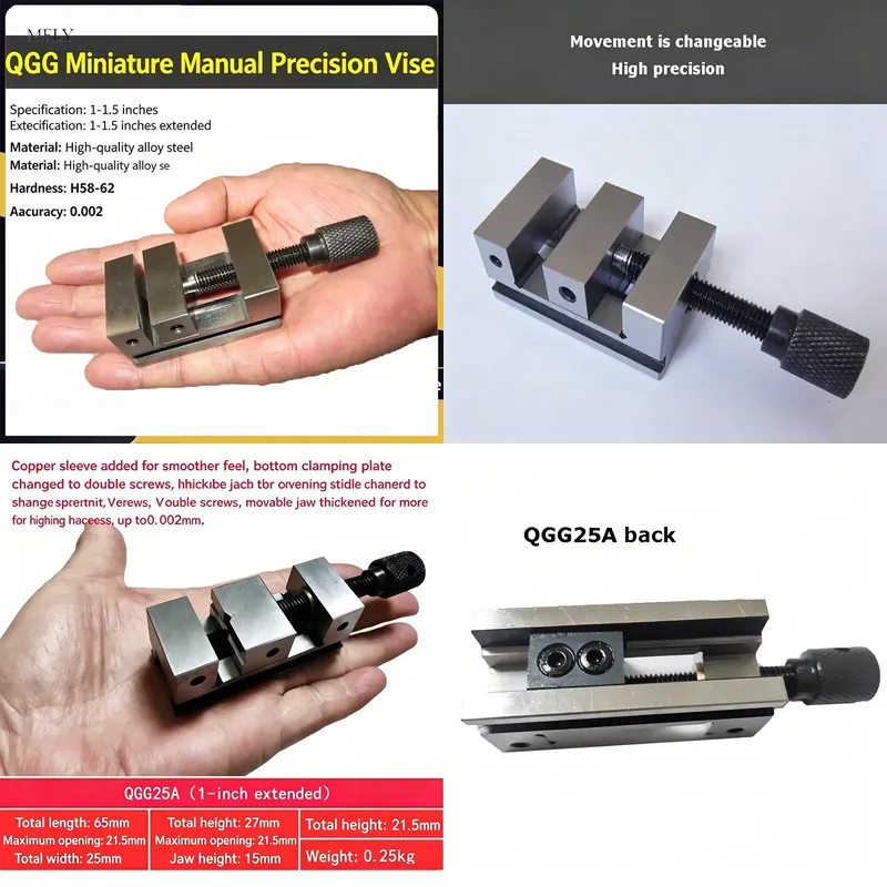 العلامة التجارية QGG25: ملزمة  - مراجعة Drill Press Bench وسعره