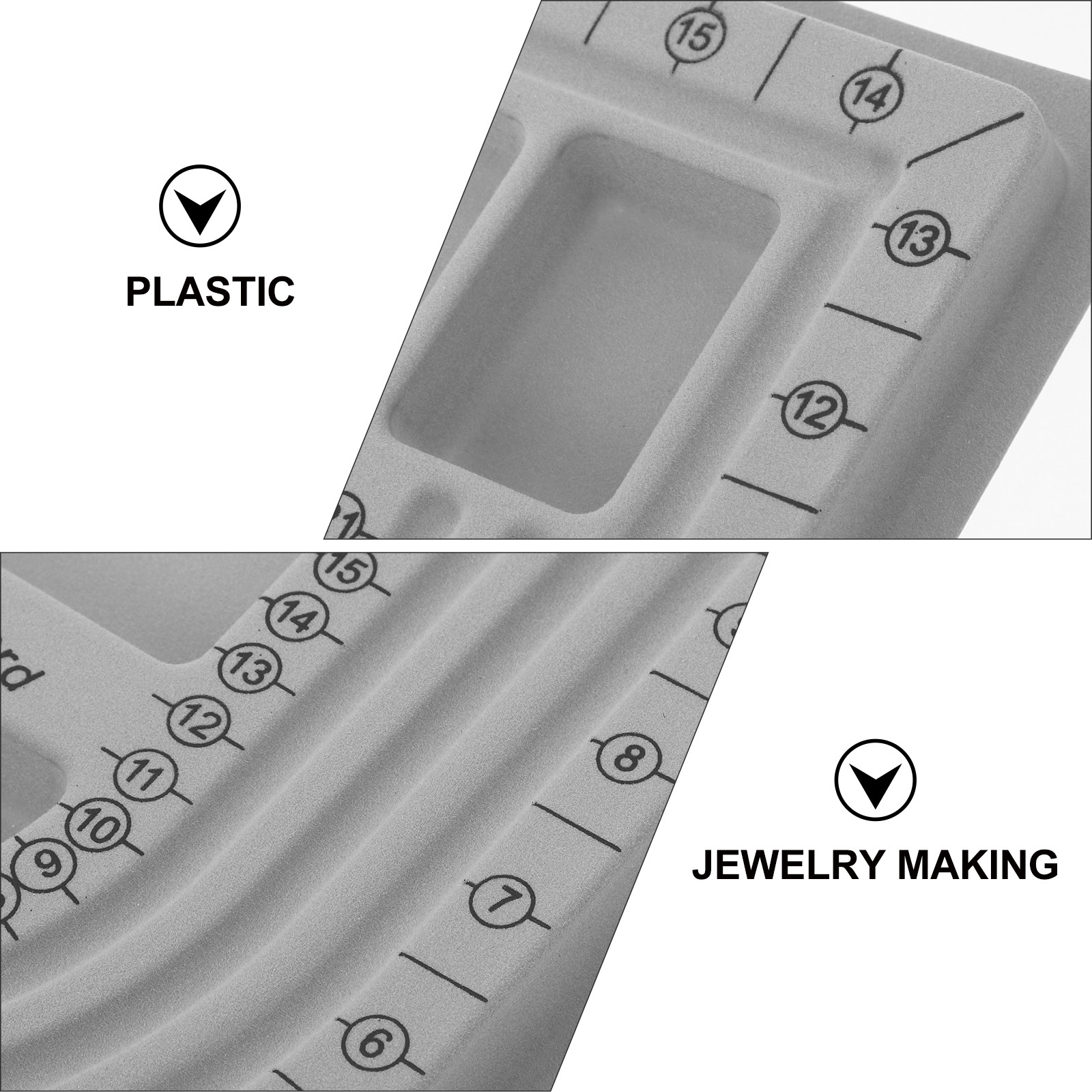 قطعتان من لوحات تصميم الخرز، ل - مراجعة Tools Jewelry Making وسعره