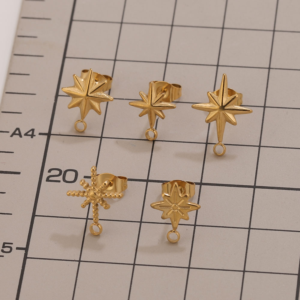6 قطع من أقراط النجوم المصنوعة - مراجعة Tools Jewelry Making وسعره
