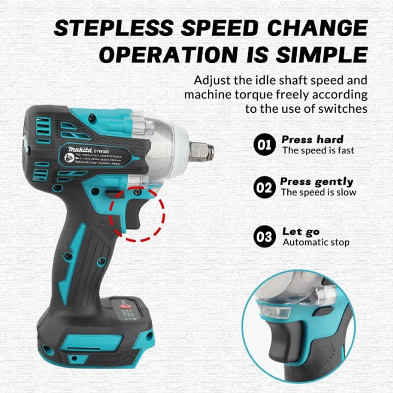 مفتاح ربط ماكيتا DTW300 لاسلكي - مراجعة Makita Drill Dtw300 وسعره