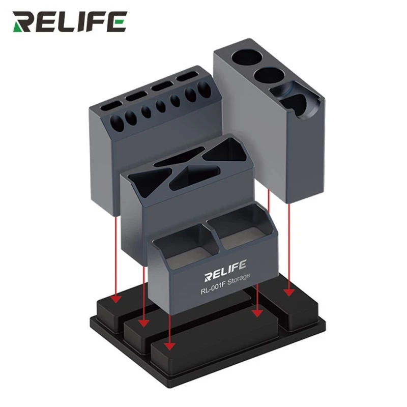 RELIFE RL-001F صندوق تخزين الم - مراجعة Screw Organizer Kit وسعره