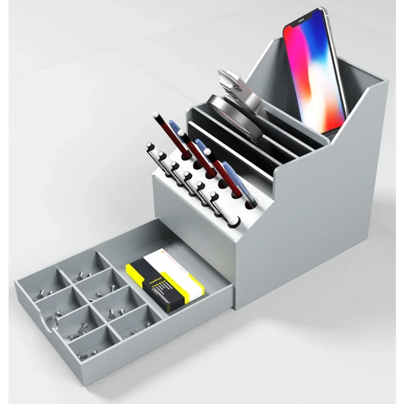 سعة كبيرة مفك سطح المكتب الملق - مراجعة Screw Organizer Kit وسعره