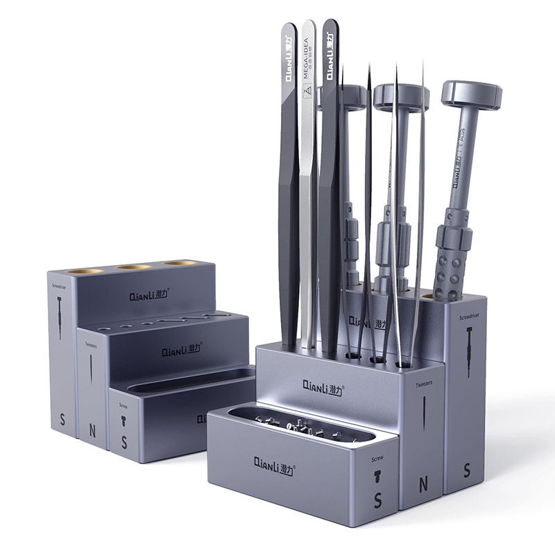 Qianli iCube صندوق تخزين عالية - مراجعة Screw Organizer Kit وسعره