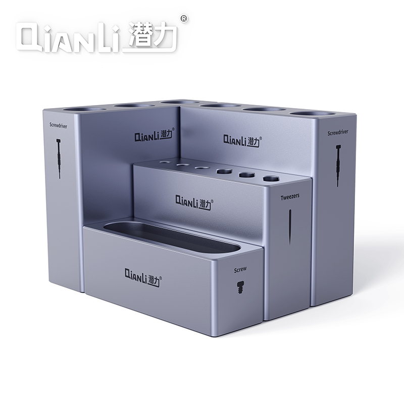 Qianli iCube صندوق تخزين عالية - مراجعة Screw Organizer Kit وسعره