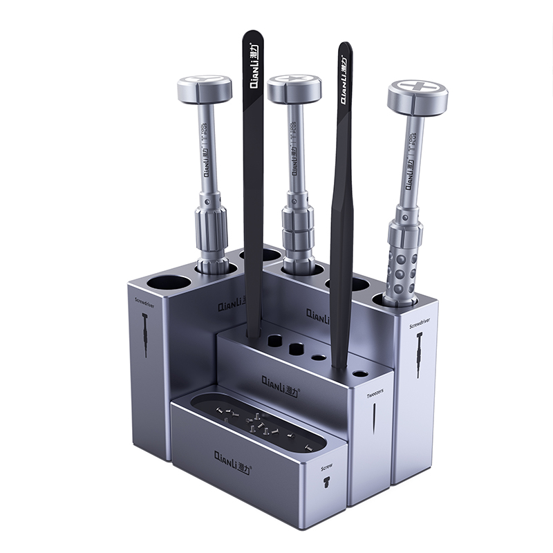 Qianli iCube صندوق تخزين عالية - مراجعة Screw Organizer Kit وسعره