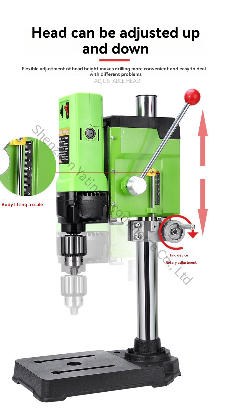 مثقاب طاولة محسّن 220 فولت 105 - مراجعة Drill Press Bench وسعره