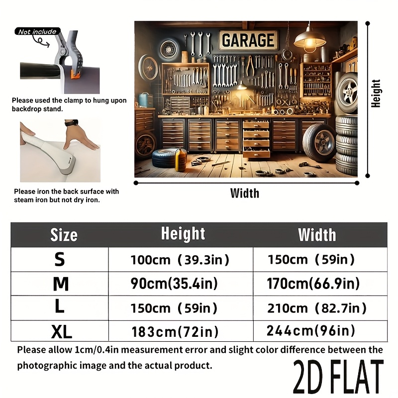 خلفية مسطحة ثنائية الأبعاد واق - مراجعة Workshop Tools Photos وسعره