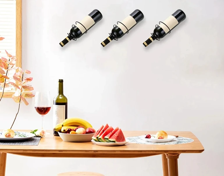 حزمة من 6 رفوف نبيذ مثبتة على  - مراجعة Screw Organizer Kit وسعره