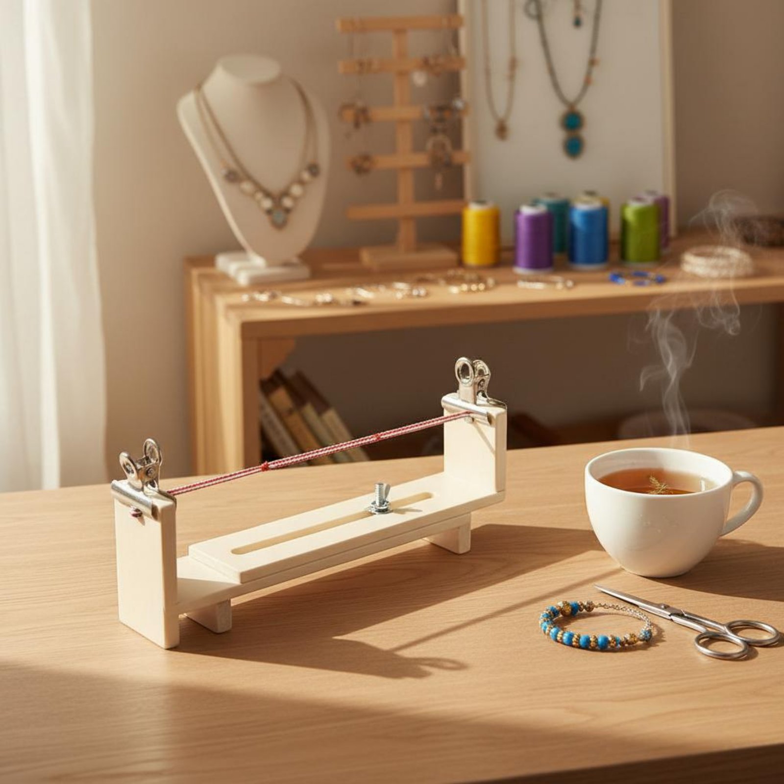 أداة تجديل الأساور سهلة الاستخ - مراجعة Tools Jewelry Making وسعره