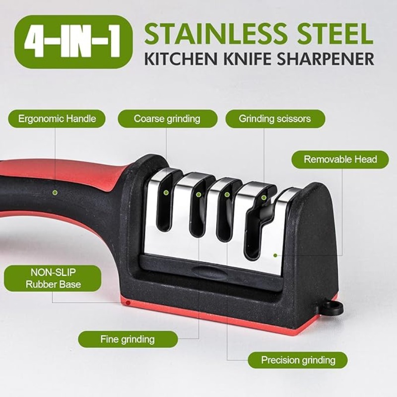 حجر شحذ احترافي متعدد الوظائف  - مراجعة Workshop Tools Knife وسعره