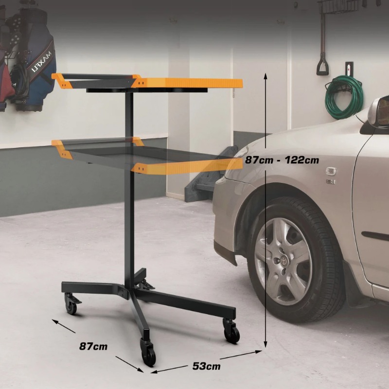 طاولة عمل متحركة قابلة لتعديل  - مراجعة Workshop Garage Tools Manufacturer وسعره
