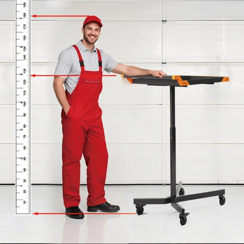 طاولة عمل متحركة قابلة لتعديل  - مراجعة Workshop Garage Tools Manufacturer وسعره