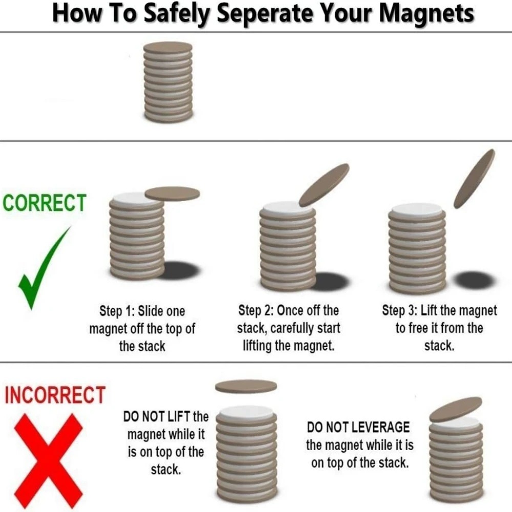 أقراص مغناطيسية صغيرة مستديرة  - مراجعة Workshop Tools Photos وسعره