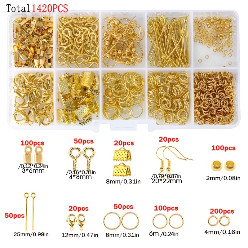 1420 قطعة في صندوق واحد، مجموع - مراجعة Tools Jewelry Making وسعره