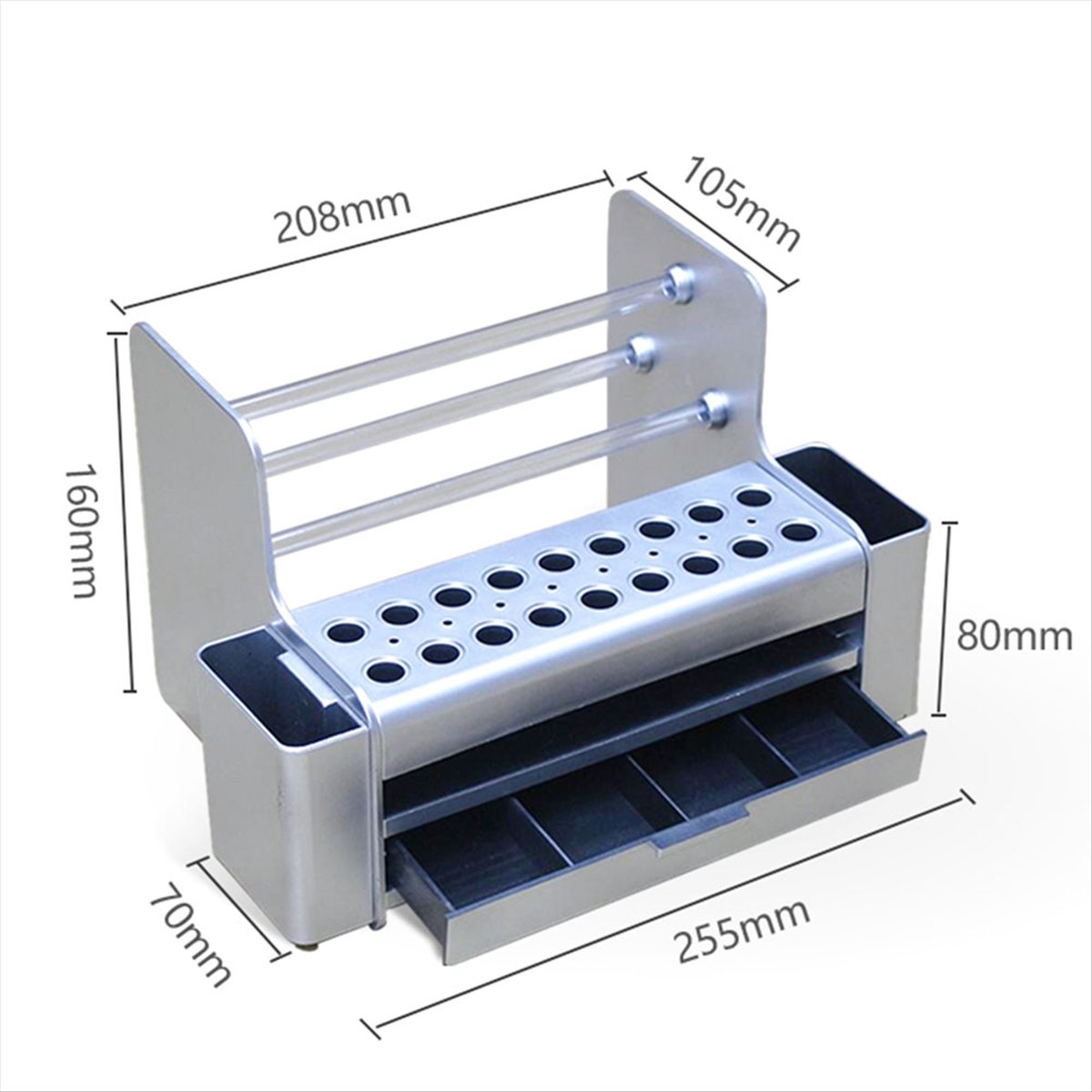 حامل رف تخزين مفكات البراغي مت - مراجعة Screw Organizer Kit وسعره